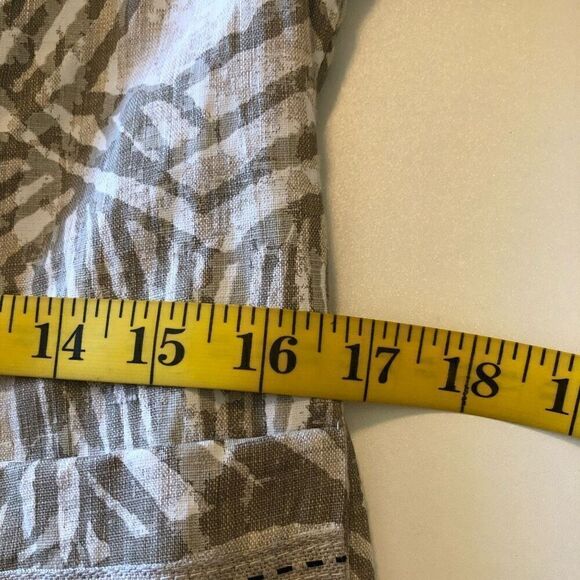 NEW Canvasbacks Linen Jungle Print Normcore Blazer Size 6 Career/Casual NWOT - Picture 11 of 15